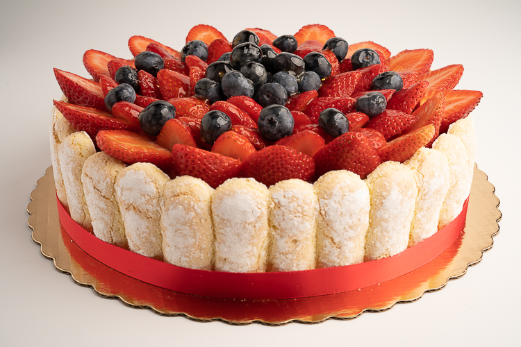 Mixed Berry Charlotte